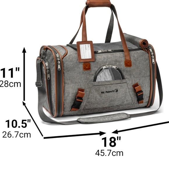 🐶Mr. Peanut's Gold Series Airline Approved Pet Carrier - Picture 4 of 17